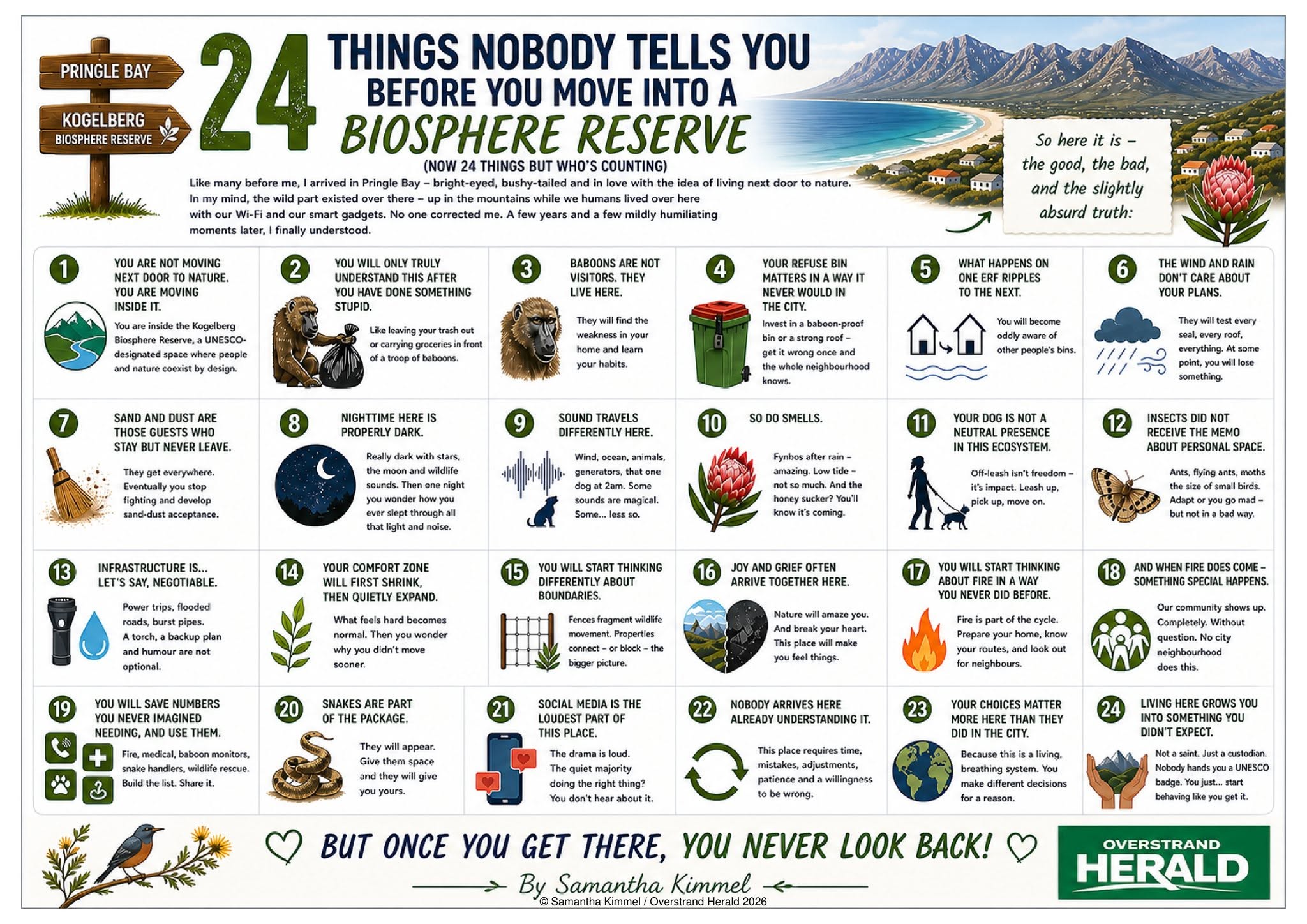 24 Things Nobody Tells You Before You Move into a Biosphere Reserve